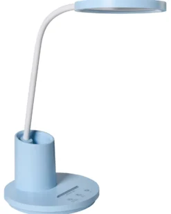 LED skrivebordslampe VELA Med dæmpning Blå