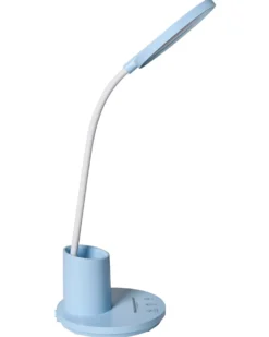 LED skrivebordslampe VELA Med dæmpning Blå