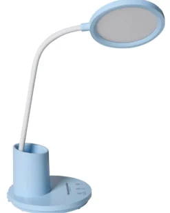 LED skrivebordslampe VELA Med dæmpning Blå