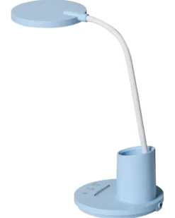 LED skrivebordslampe VELA Med dæmpning Blå