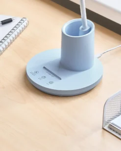 LED skrivebordslampe VELA Med dæmpning Blå