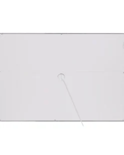 LED-badeværelsesspejl ARGENS 80 cm 60 cm Sølv