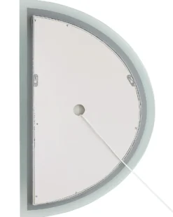 LED-badeværelsesspejl BEZONS 49 cm 80 cm Sølv
