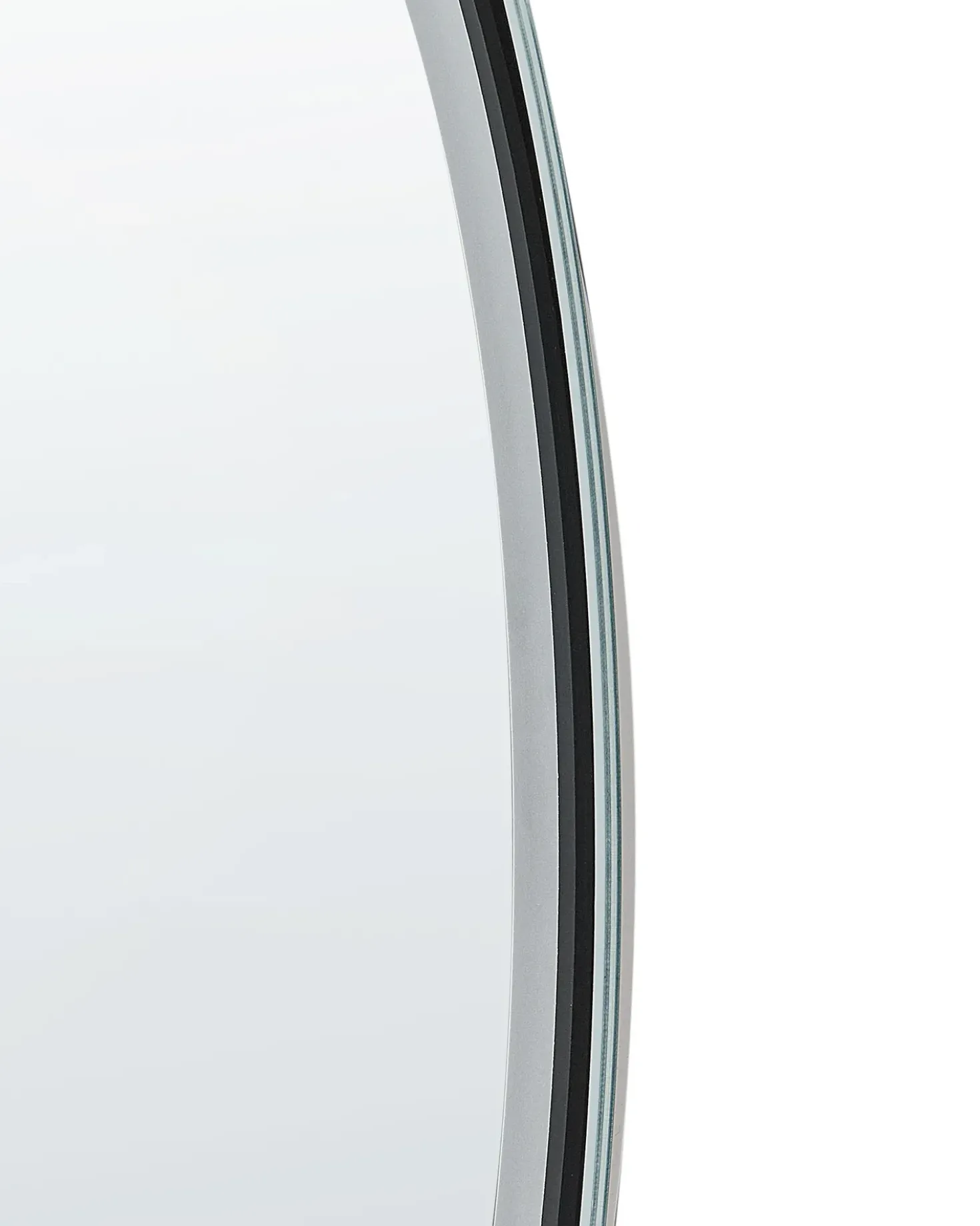 LED-badeværelsesspejl BROGNON 60 cm 60 cm Med indbygget Bluetooth-højttaler Sølv