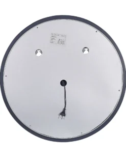 LED-badeværelsesspejl DEAUVILLE 79 cm 79 cm Sølv