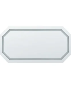 LED-badeværelsesspejl LOCMARIAQUER 120 cm 60 cm Sølv