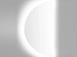 LED-badeværelsesspejl LOUE 50 cm 100 cm Sølv