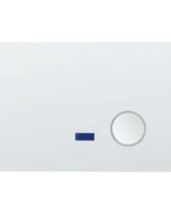 LED-badeværelsesspejl MONTARON 80 cm 60 cm Sølv
