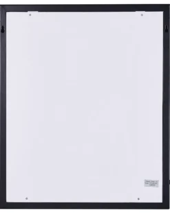 LED-badeværelsesspejl ODENAS 50 cm 60 cm Sort