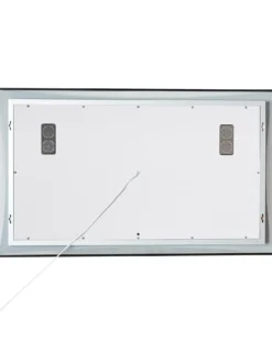 LED-badeværelsesspejl ONLAY 100 cm 60 cm Sølv