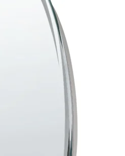 LED-badeværelsesspejl TANAY 60 cm 60 cm Med indbygget Bluetooth-højttaler Sølv