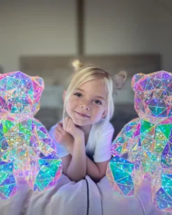 LED dekoration Bamse HADAR Multifarvet