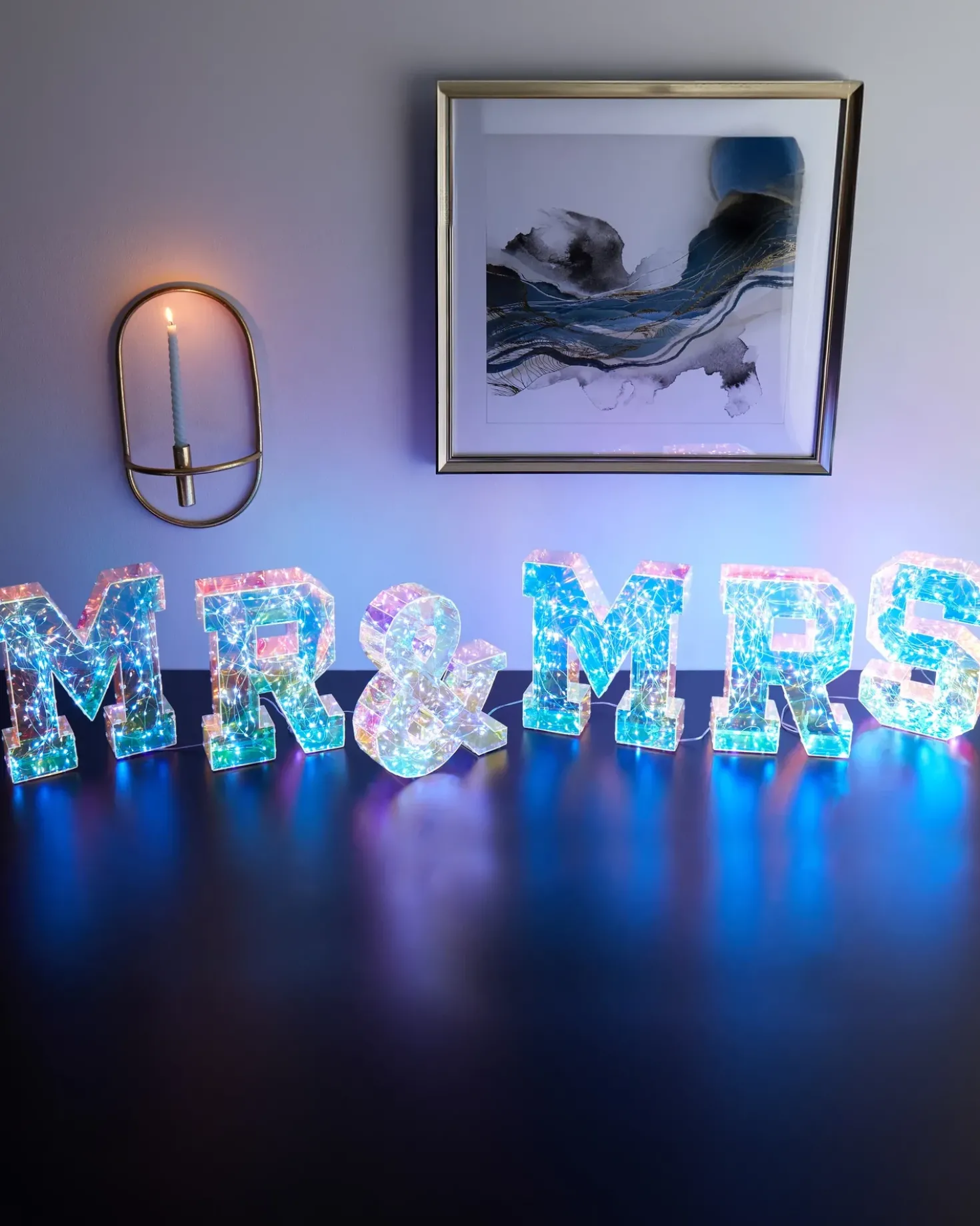 LED dekoration Tekst POLLUX Multifarvet