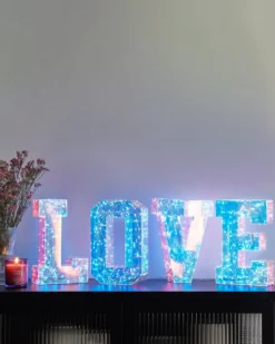LED dekoration Tekst PROCYON Multifarvet