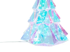 LED dekoration UNUKA Juletræ 40 cm Multifarvet