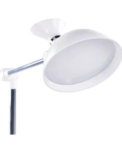 LED-gulvlampe ANDROMEDA Med dæmpning Metal Hvid