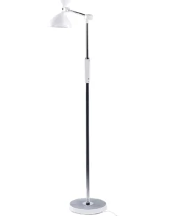 LED-gulvlampe ANDROMEDA Med dæmpning Metal Hvid