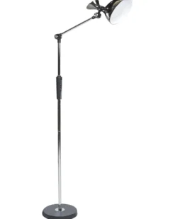 LED-gulvlampe ANDROMEDA Med dæmpning Metal Sølv
