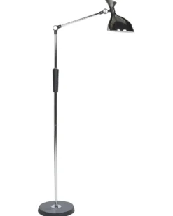 LED-gulvlampe ANDROMEDA Med dæmpning Metal Sølv