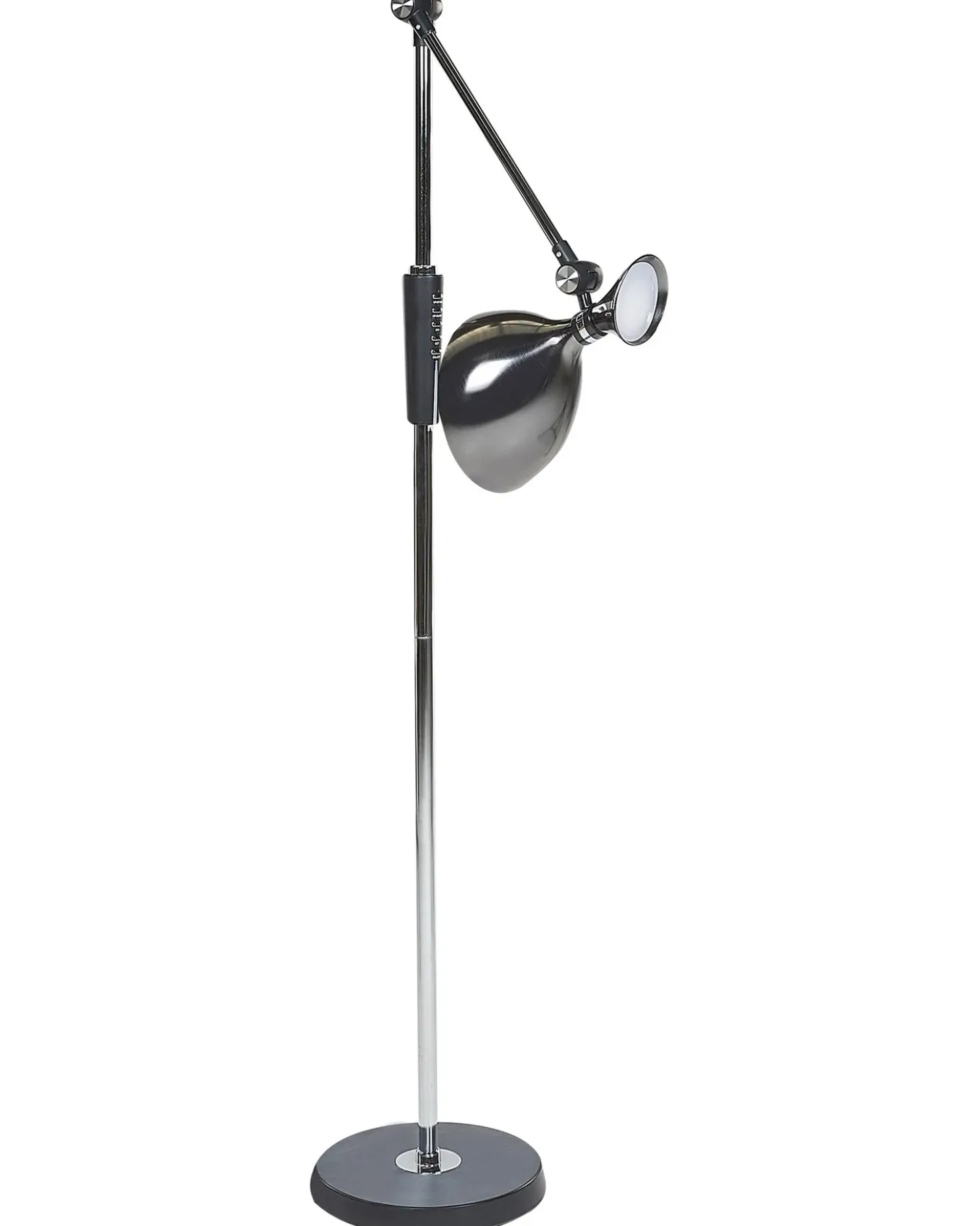 LED-gulvlampe ANDROMEDA Med dæmpning Metal Sølv