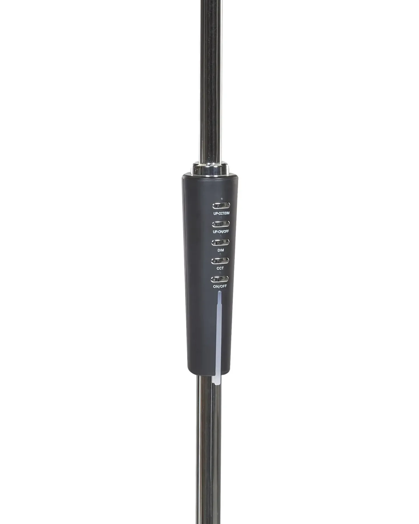 LED-gulvlampe ANDROMEDA Med dæmpning Metal Sølv