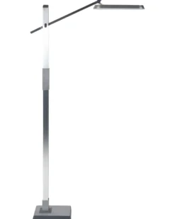 LED-gulvlampe AQUARIUS Med dæmpning Metal Sølv