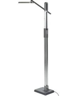 LED-gulvlampe AQUARIUS Med dæmpning Metal Sølv
