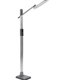LED-gulvlampe AQUARIUS Med dæmpning Metal Sølv