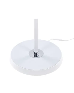 LED-gulvlampe ARIES Med fjernbetjening Med dæmpning Metal Hvid