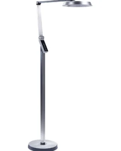 LED-gulvlampe CARINA Med dæmpning Metal Sølv