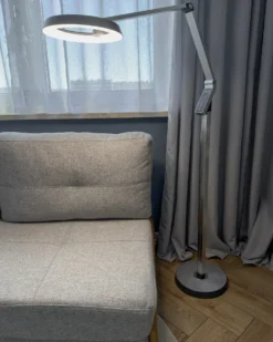 LED-gulvlampe CARINA Med dæmpning Metal Sølv