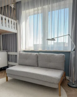 LED-gulvlampe CARINA Med dæmpning Metal Sølv