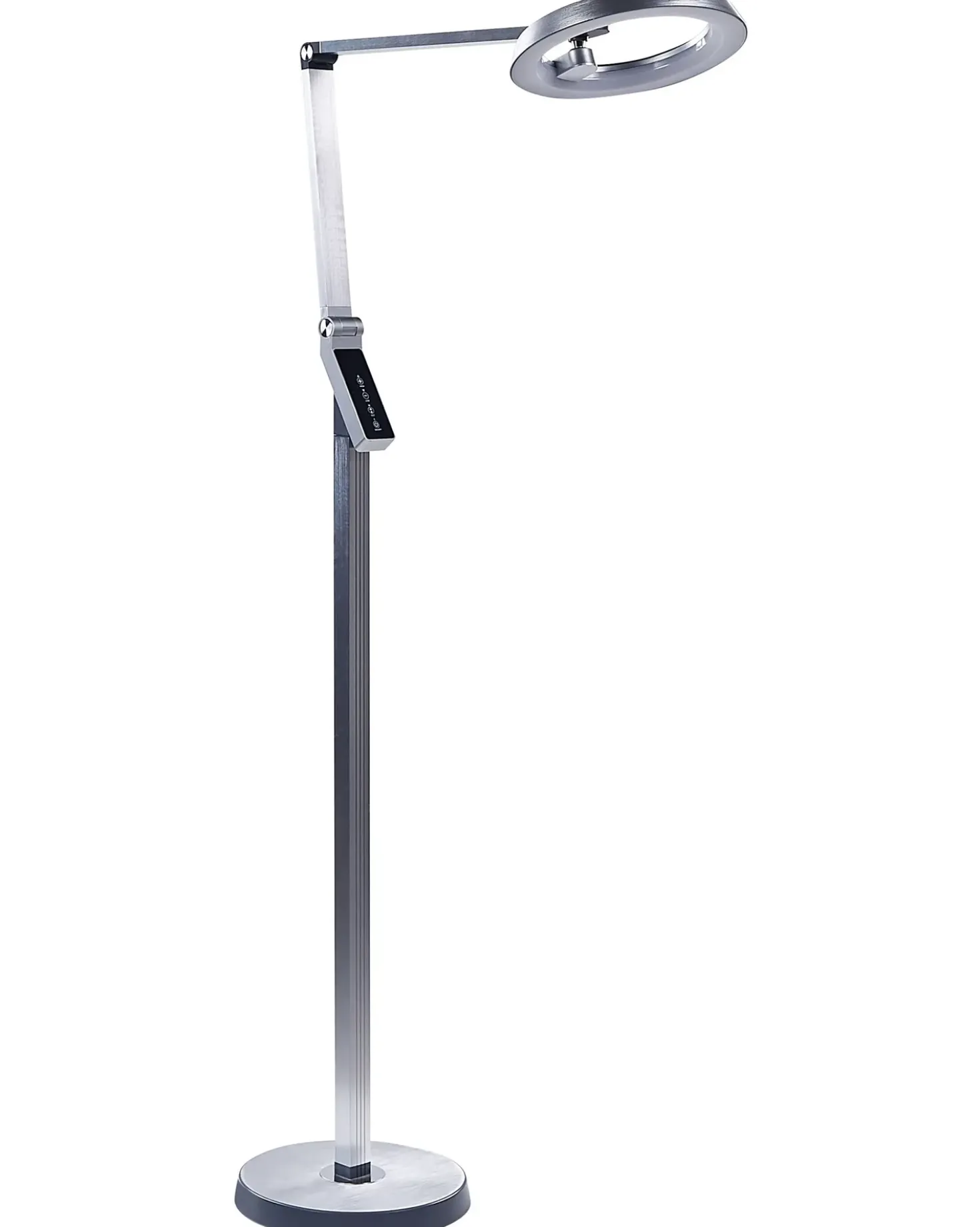LED-gulvlampe CARINA Med dæmpning Metal Sølv