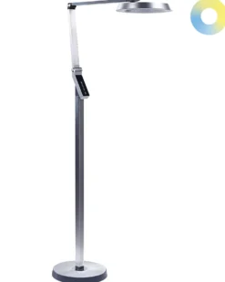 LED-gulvlampe CARINA Med dæmpning Metal Sølv