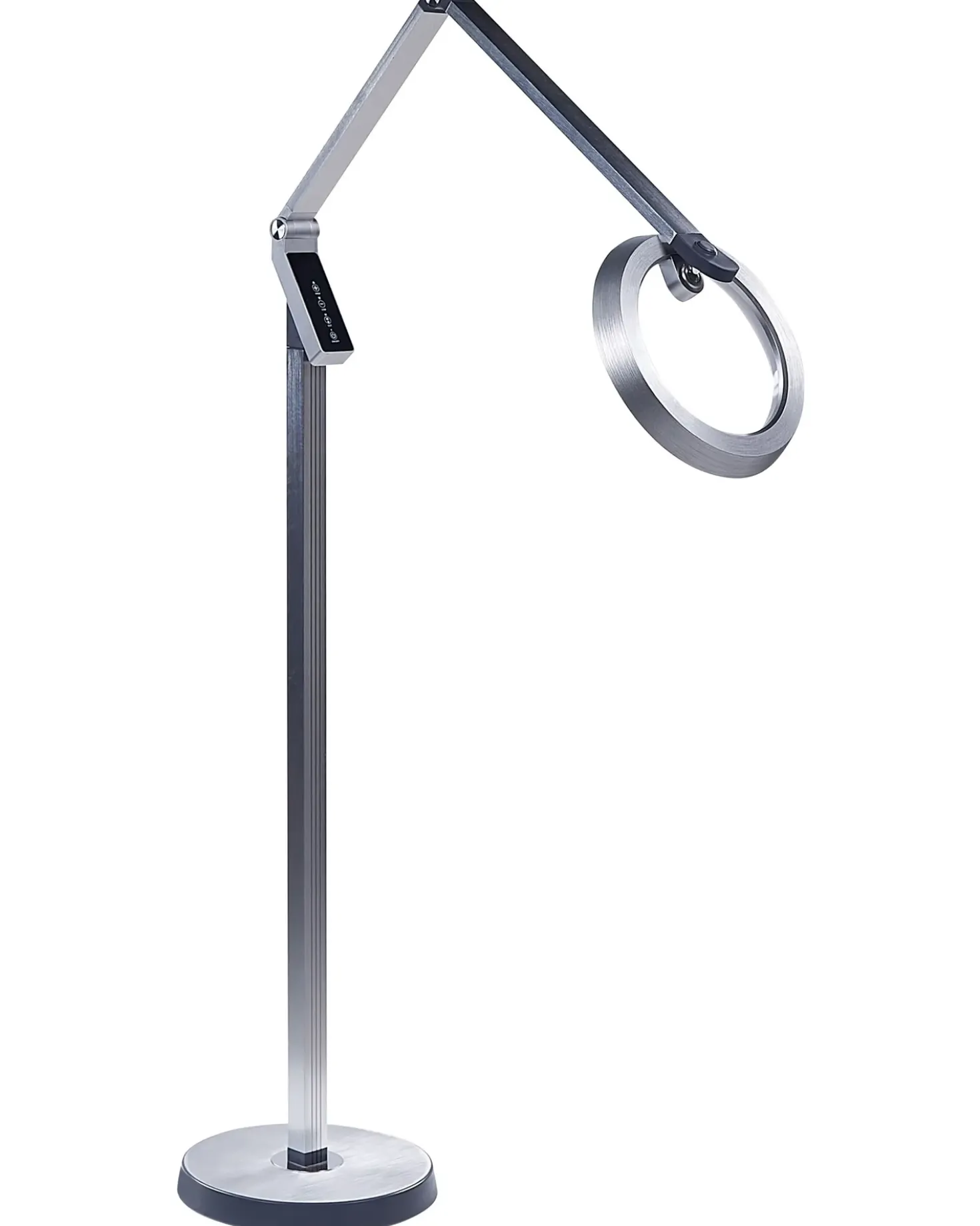 LED-gulvlampe CARINA Med dæmpning Metal Sølv
