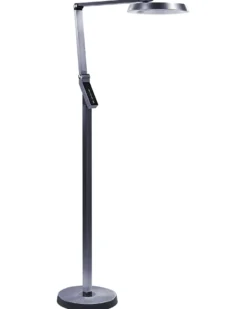 LED-gulvlampe CARINA Med dæmpning Metal Mørkegrå