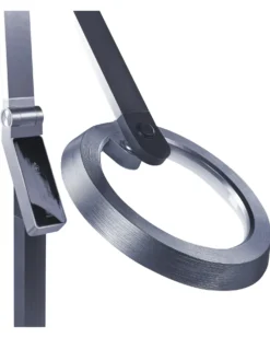 LED-gulvlampe CARINA Med dæmpning Metal Mørkegrå