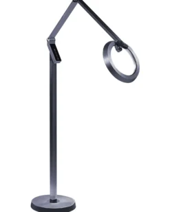 LED-gulvlampe CARINA Med dæmpning Metal Mørkegrå