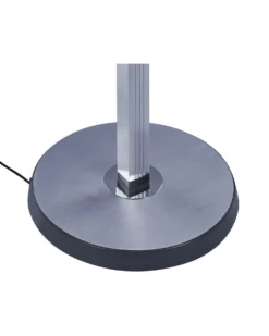 LED-gulvlampe CARINA Med dæmpning Metal Mørkegrå