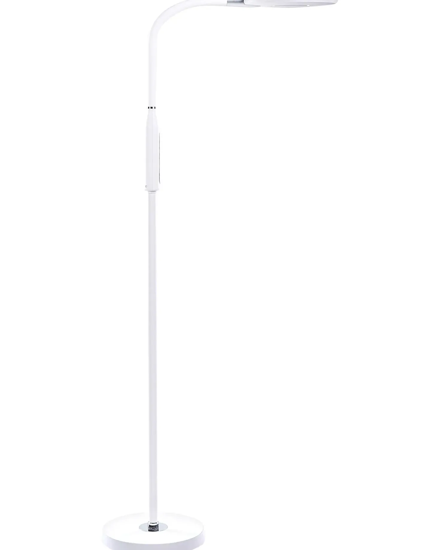 LED-gulvlampe CASSIOPEIA Med dæmpning Metal Hvid