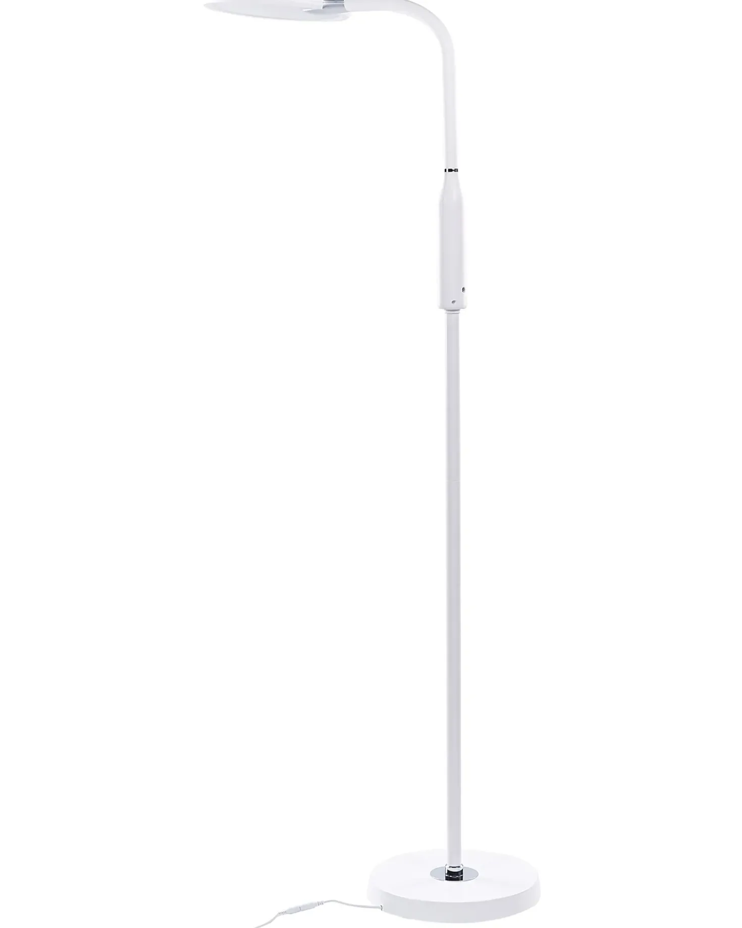 LED-gulvlampe CASSIOPEIA Med dæmpning Metal Hvid