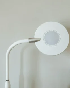 LED-gulvlampe CASSIOPEIA Med dæmpning Metal Hvid