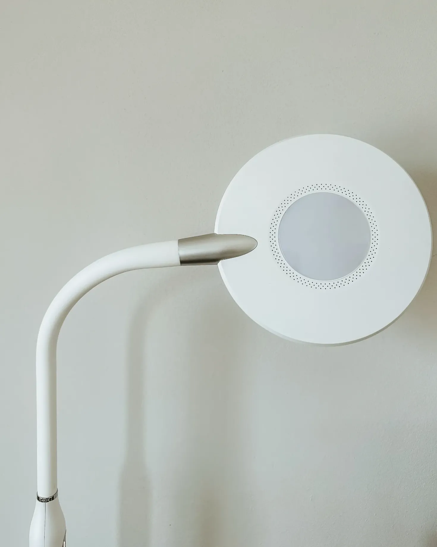 LED-gulvlampe CASSIOPEIA Med dæmpning Metal Hvid