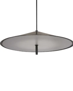 LED-gulvlampe COMALIE Metal Sort