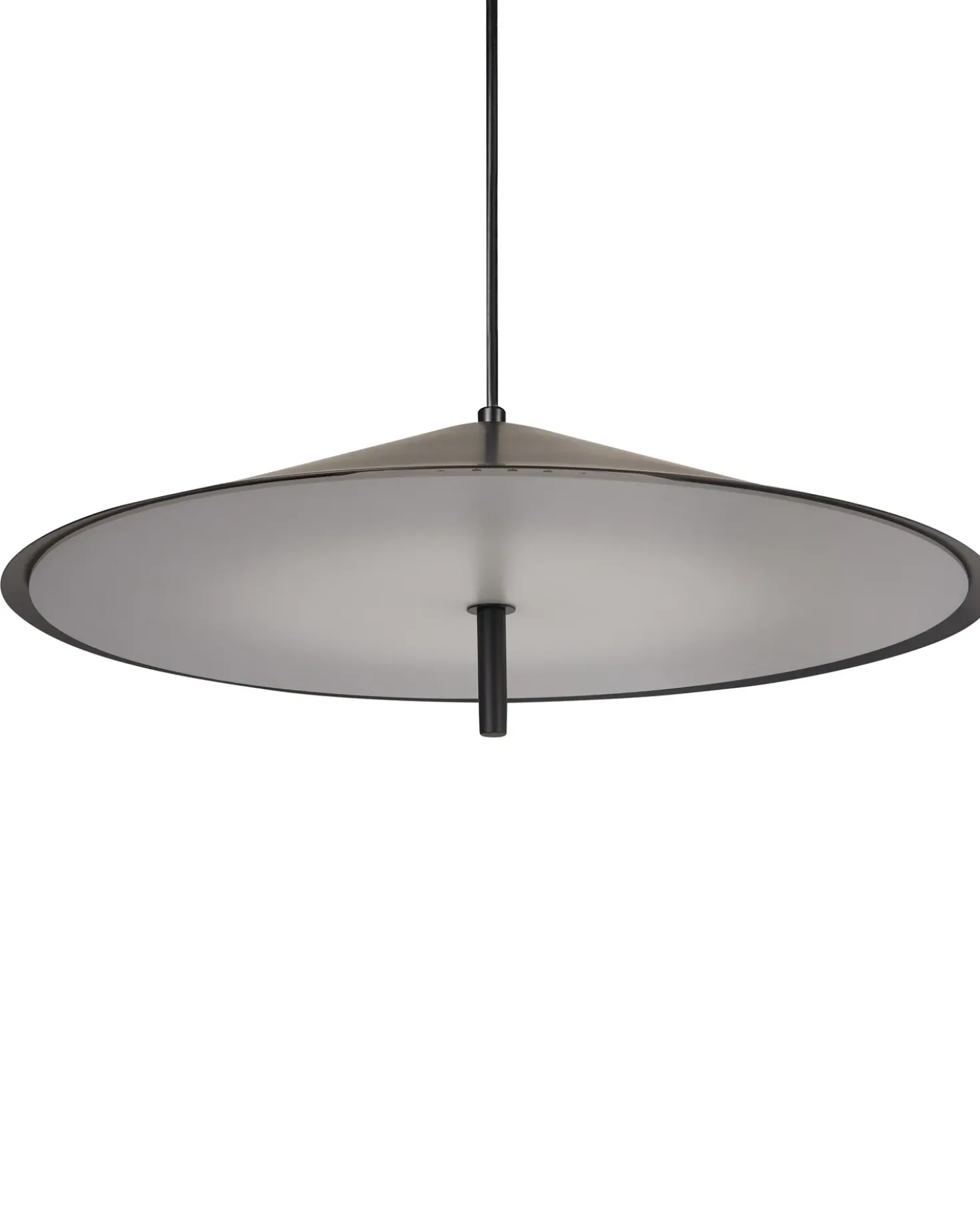 LED-gulvlampe COMALIE Metal Sort