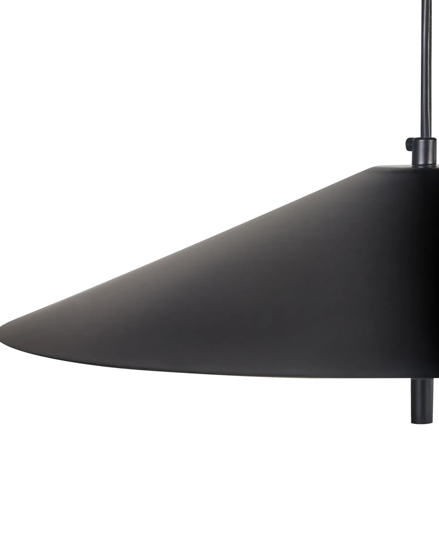 LED-gulvlampe COMALIE Metal Sort