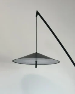 LED-gulvlampe COMALIE Metal Sort