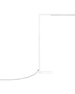 LED-gulvlampe MENSA Med bevægelsessensor Metal Hvid