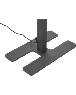 LED-gulvlampe SCULPTOR Med bevægelsessensor Metal Sort