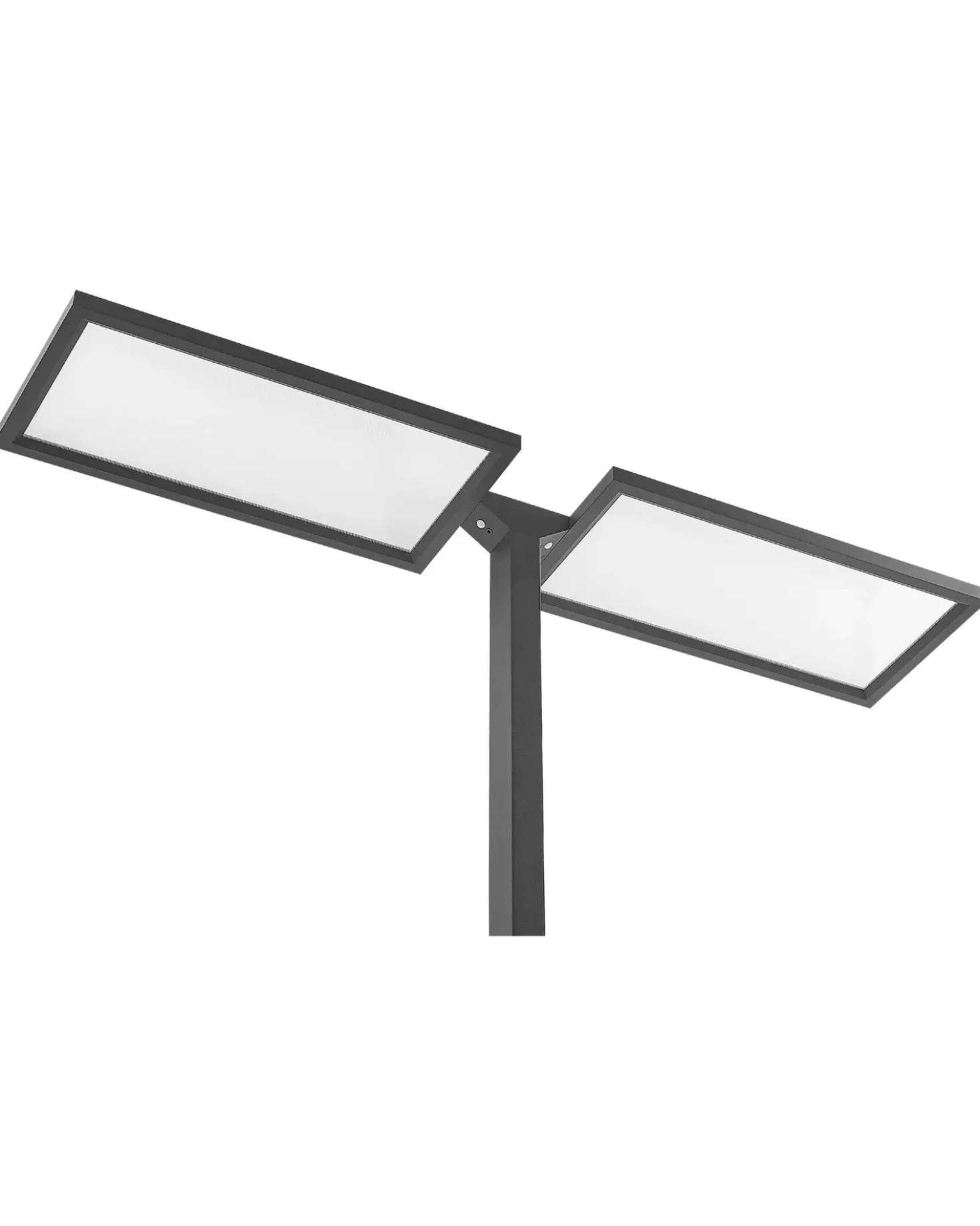 LED-gulvlampe SCULPTOR Med bevægelsessensor Metal Sort